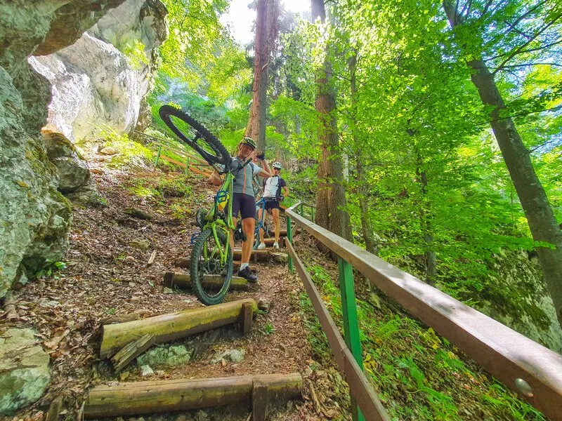 Skakavac Waterfall MTB Tour: Conquer the Trails and Witness Nature's Majesty