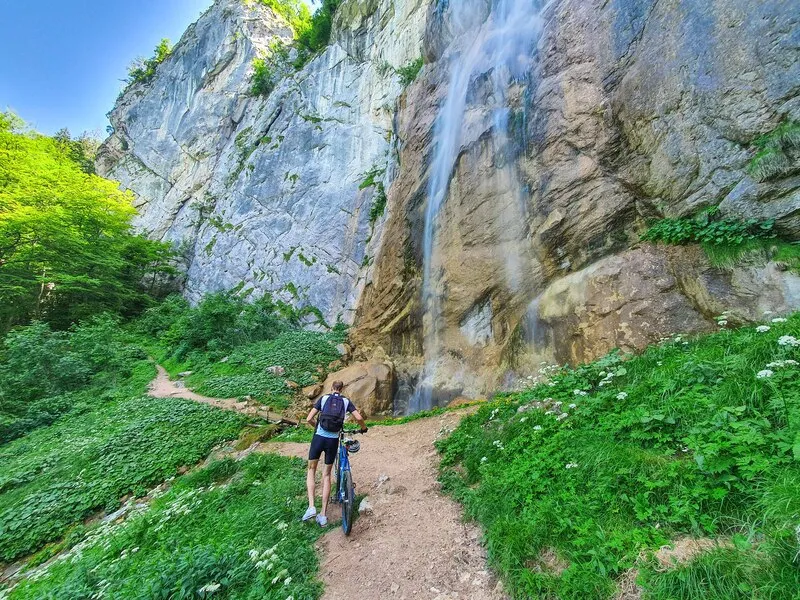 Skakavac Waterfall MTB Tour: Conquer the Trails and Witness Nature's Majesty
