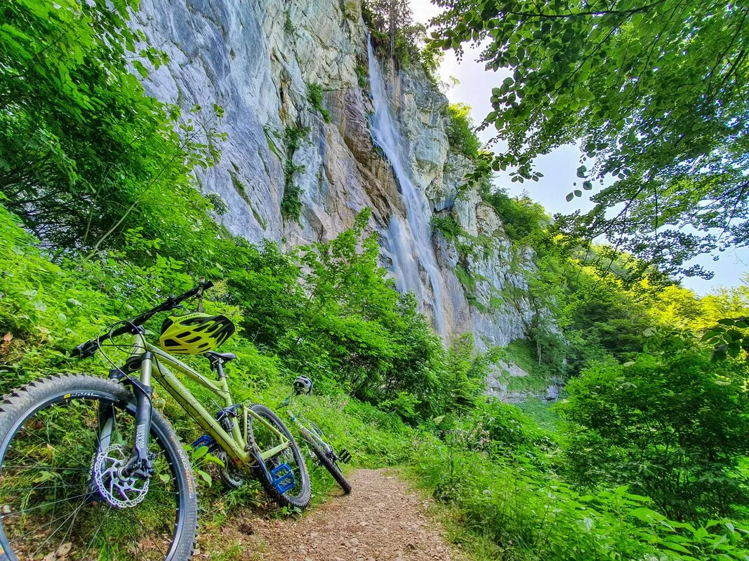 Skakavac Waterfall MTB Tour: Conquer the Trails and Witness Nature's Majesty